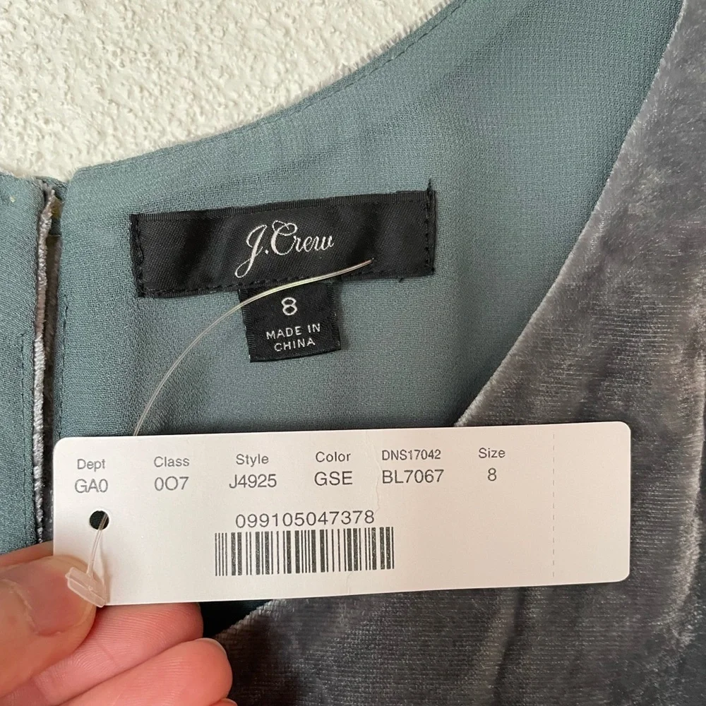 J. Crew Blue Tank Top - Picture 2 of 7